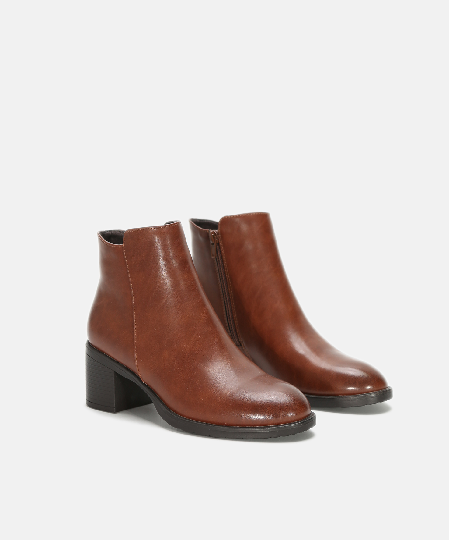 Botins salto liso image number null